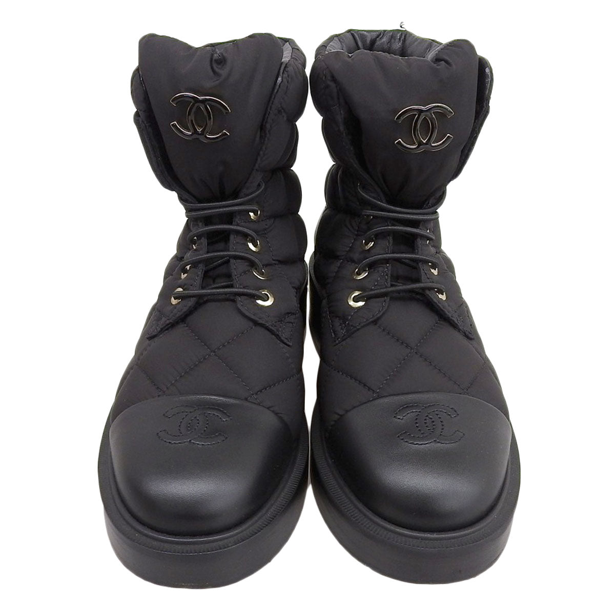 Chanel Black Short Boots G45125