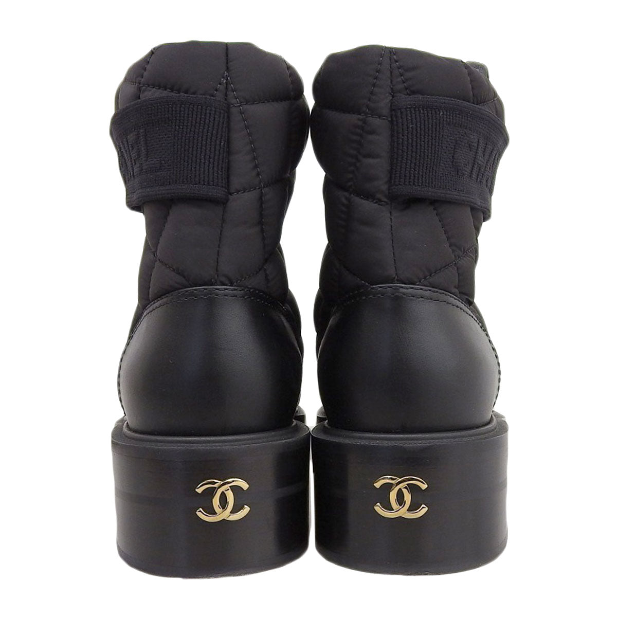 Chanel Black Short Boots G45125