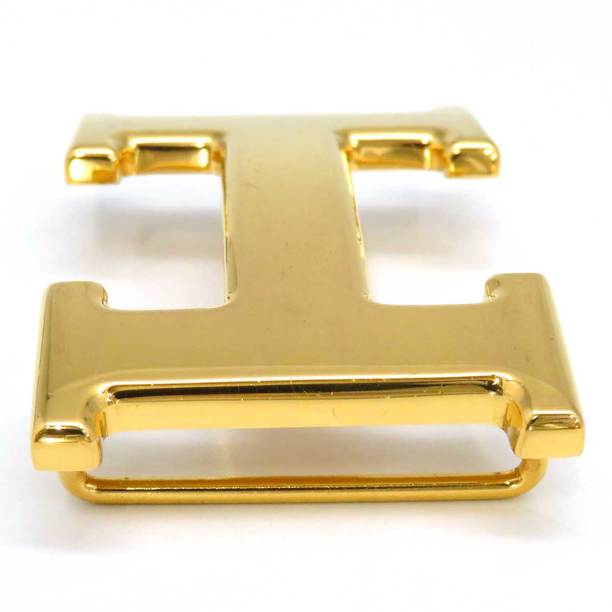 Hermes Metal H Buckle Belt