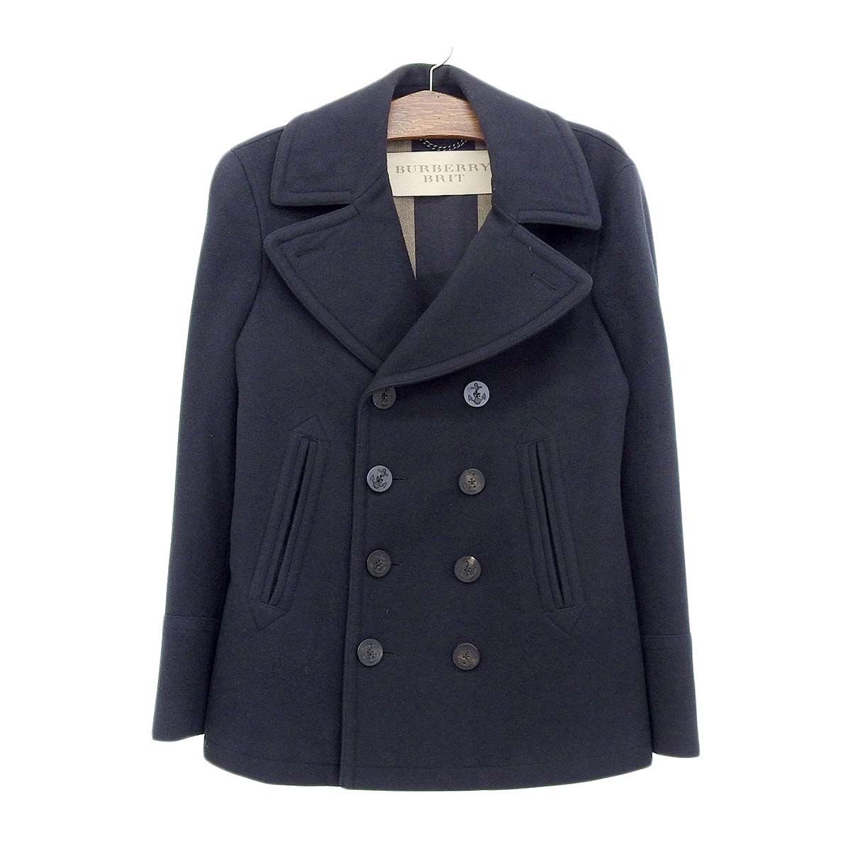 Burberry Wool Peacoat 3873216