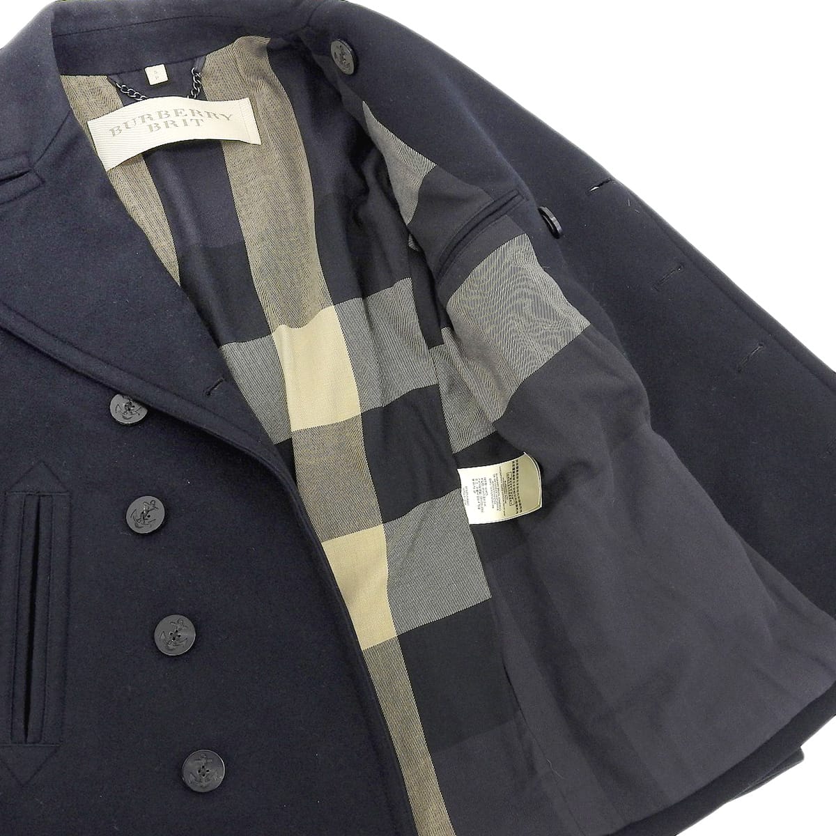 Burberry Wool Peacoat 3873216