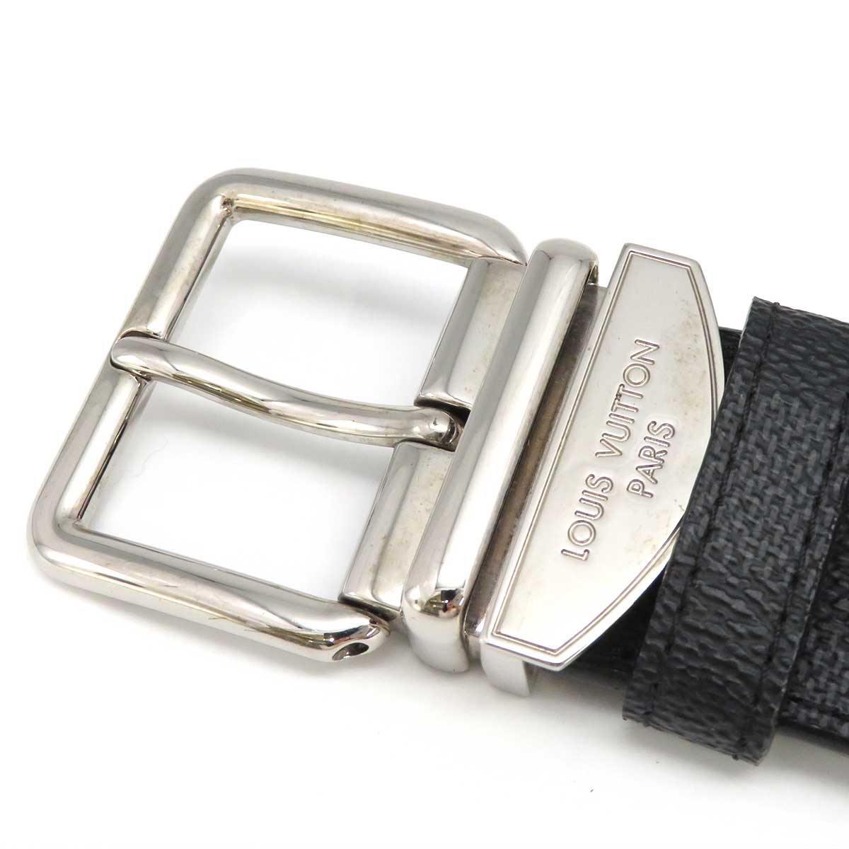 Louis Vuitton Damier Graphite Belt M9708