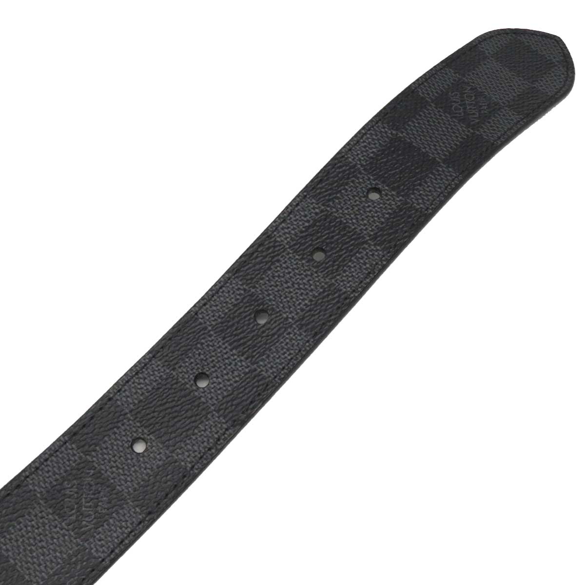 Louis Vuitton Damier Graphite Belt M9708