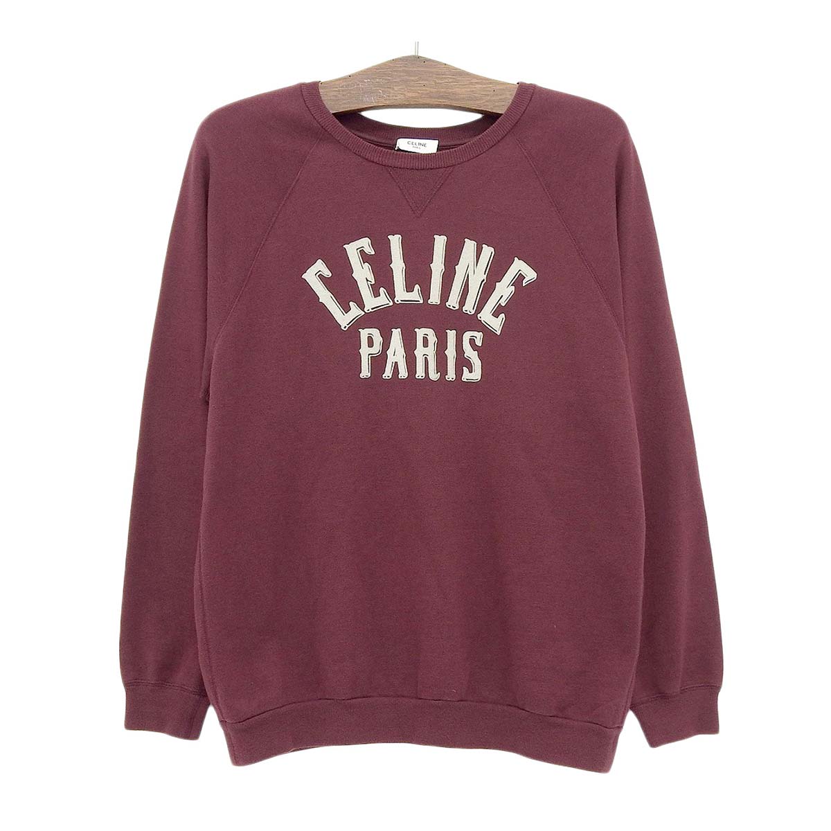 Celine Cotton Cashmere Raglan Sweatshirt