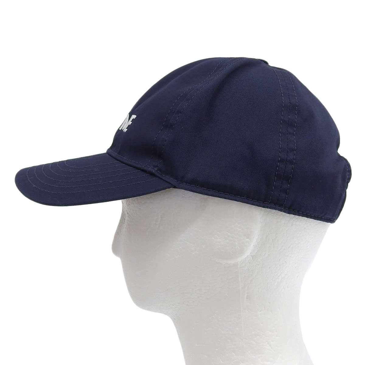 Celine Logo Embroidery Baseball Cap Navy