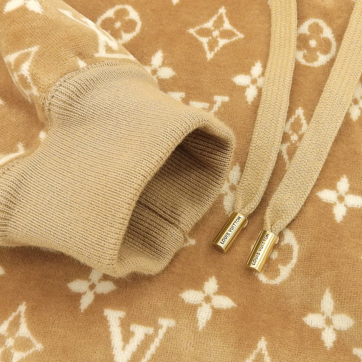 Louis Vuitton Velour Monogram Hoodie