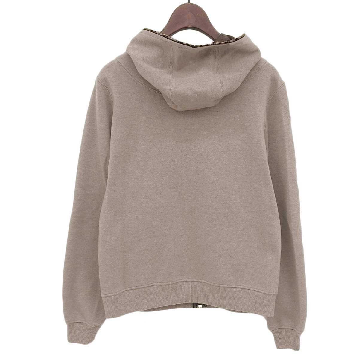 Louis Vuitton Zip-Up Hoodie Beige