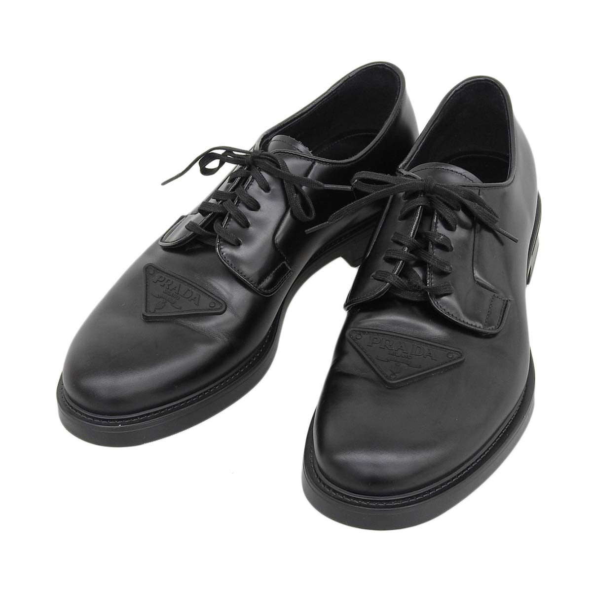 Prada Leather Derby Shoes 2EG395