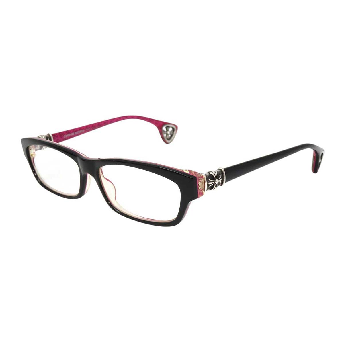 Chrome Hearts Glasses Black Pink