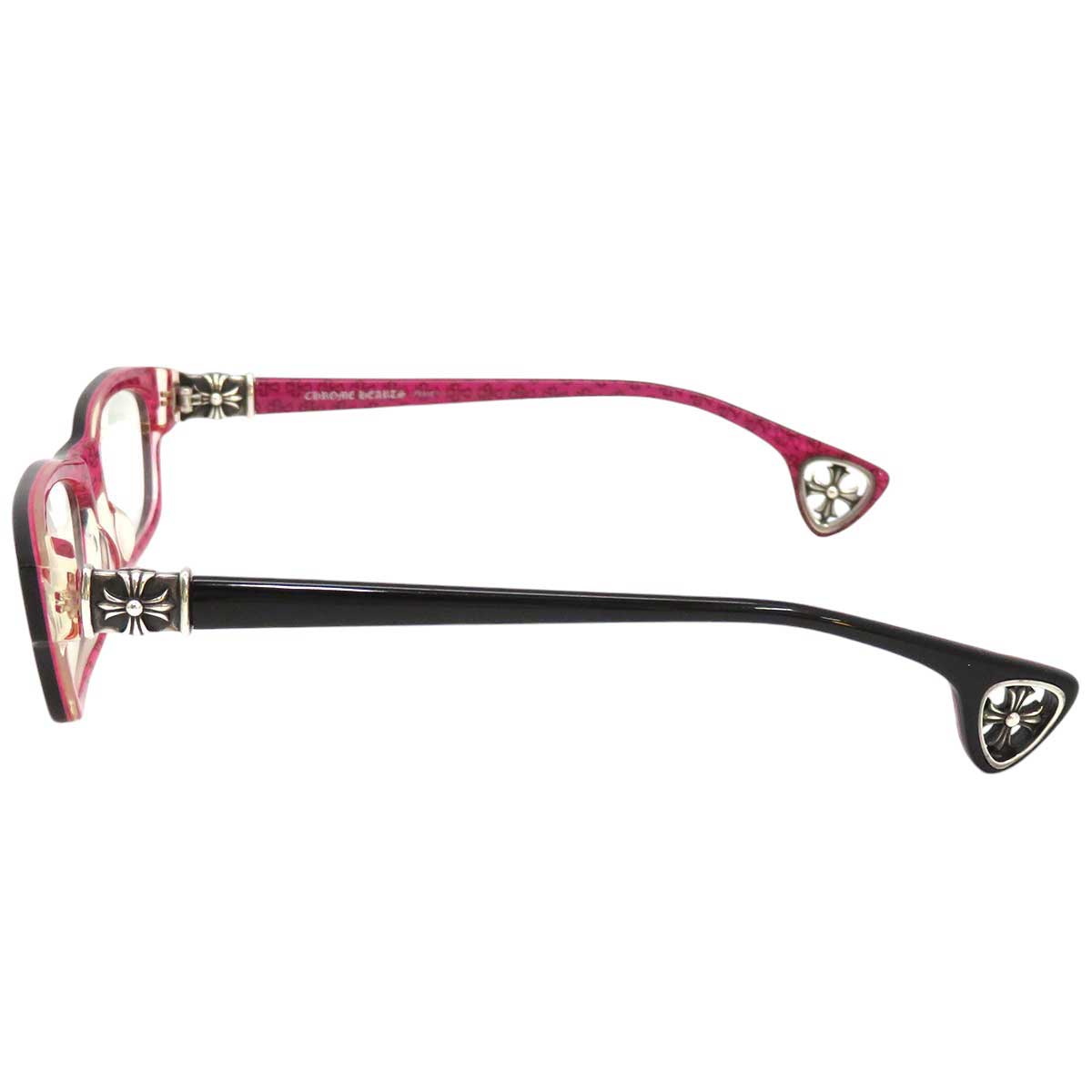 Chrome Hearts Glasses Black Pink