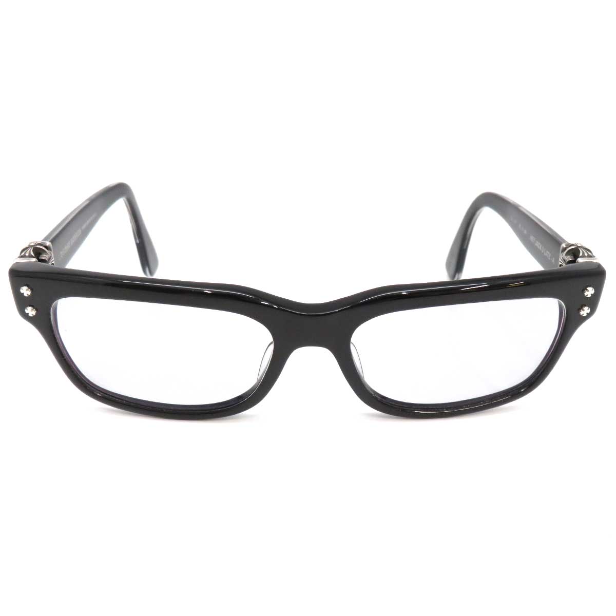 Chrome Hearts Plastic Glasses Black 46627