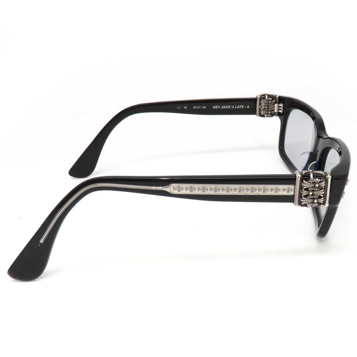 Chrome Hearts Plastic Glasses Black 46627