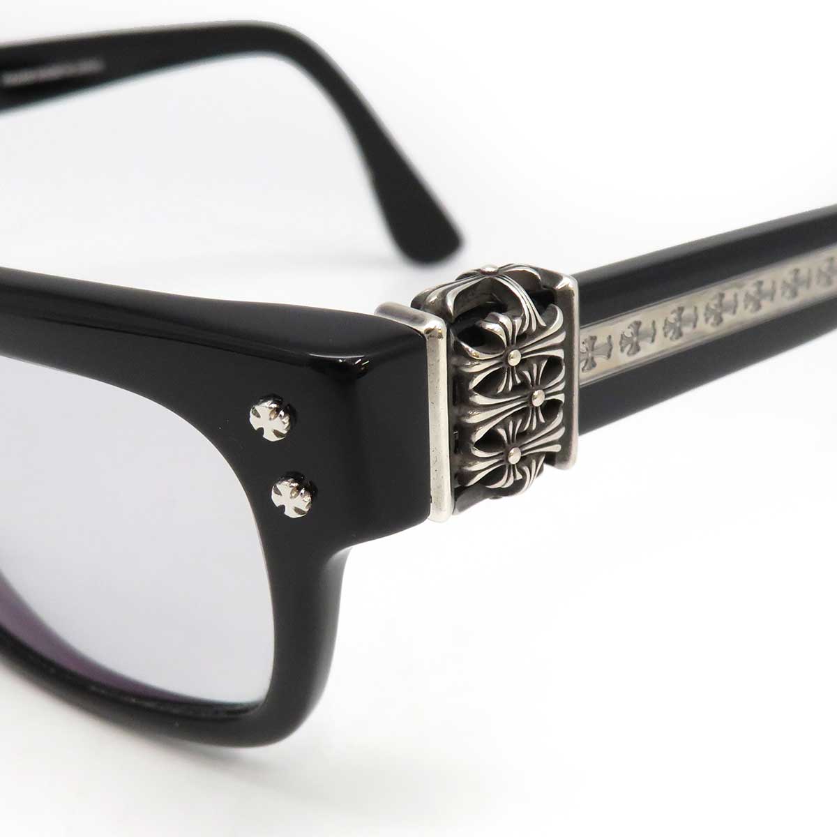 Chrome Hearts Plastic Glasses Black 46627