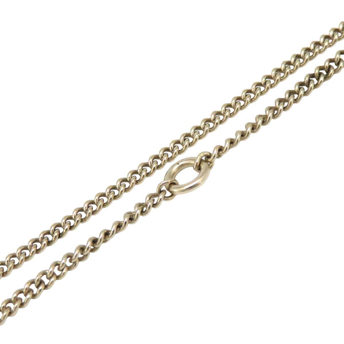 Chanel Metal Cotton Pearl Necklace