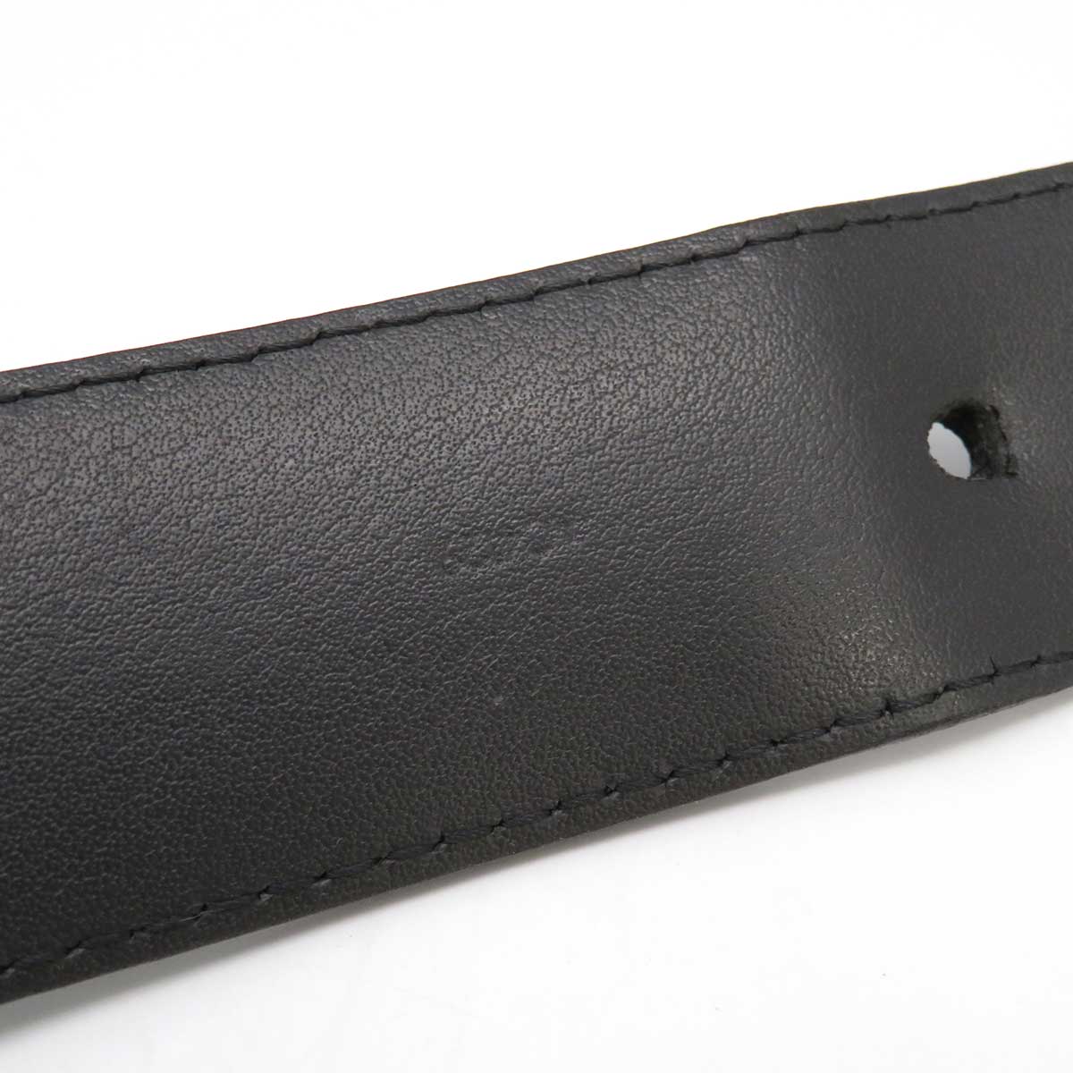 Louis Vuitton Calf Belt Black M0000