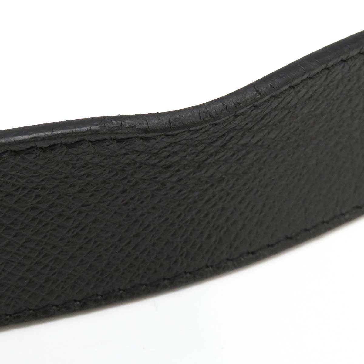 Louis Vuitton Calf Belt Black M0000