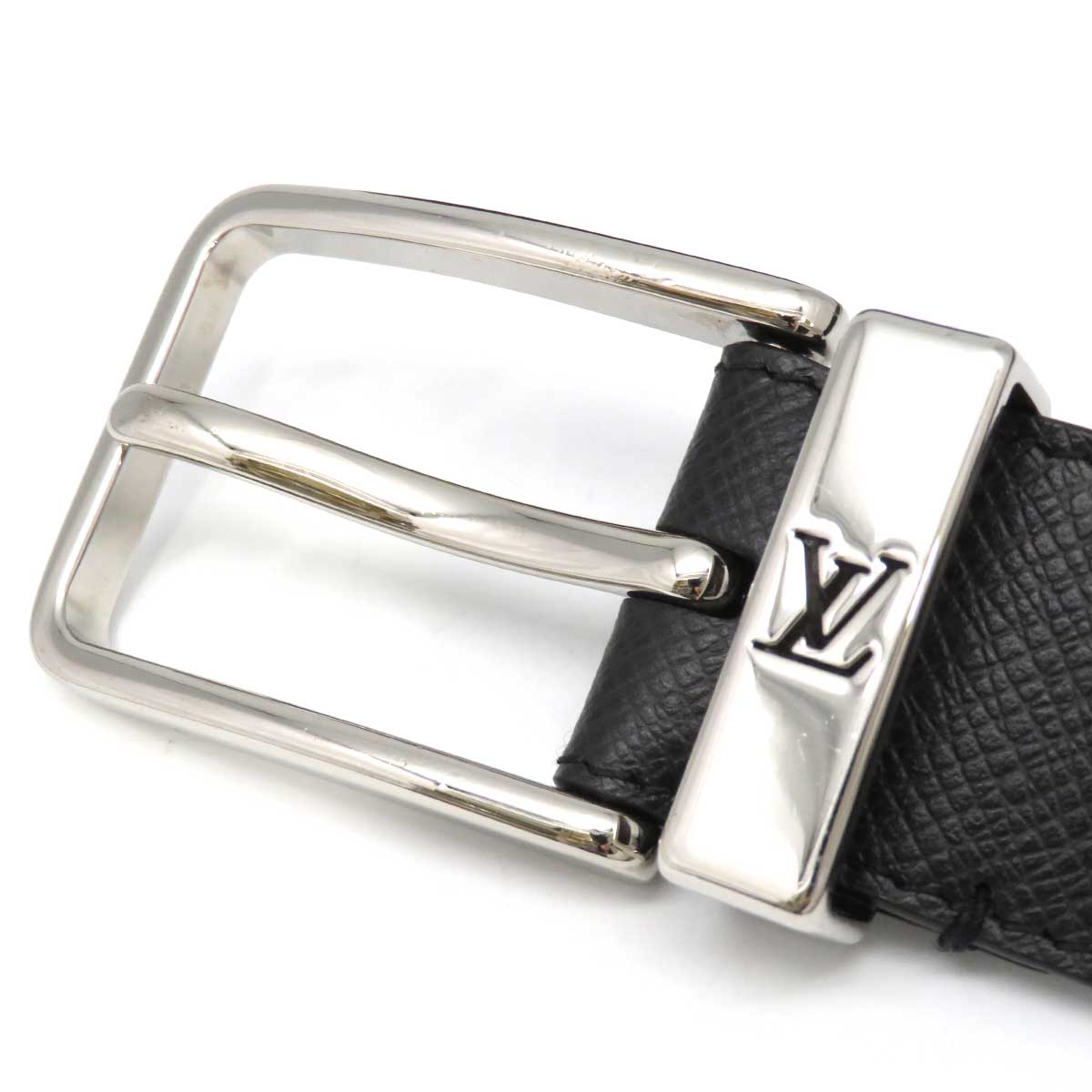 Louis Vuitton Calf Belt Black M0000