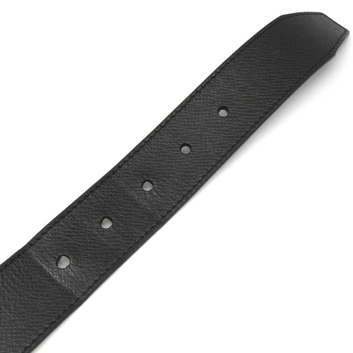 Louis Vuitton Calf Belt Black M0000