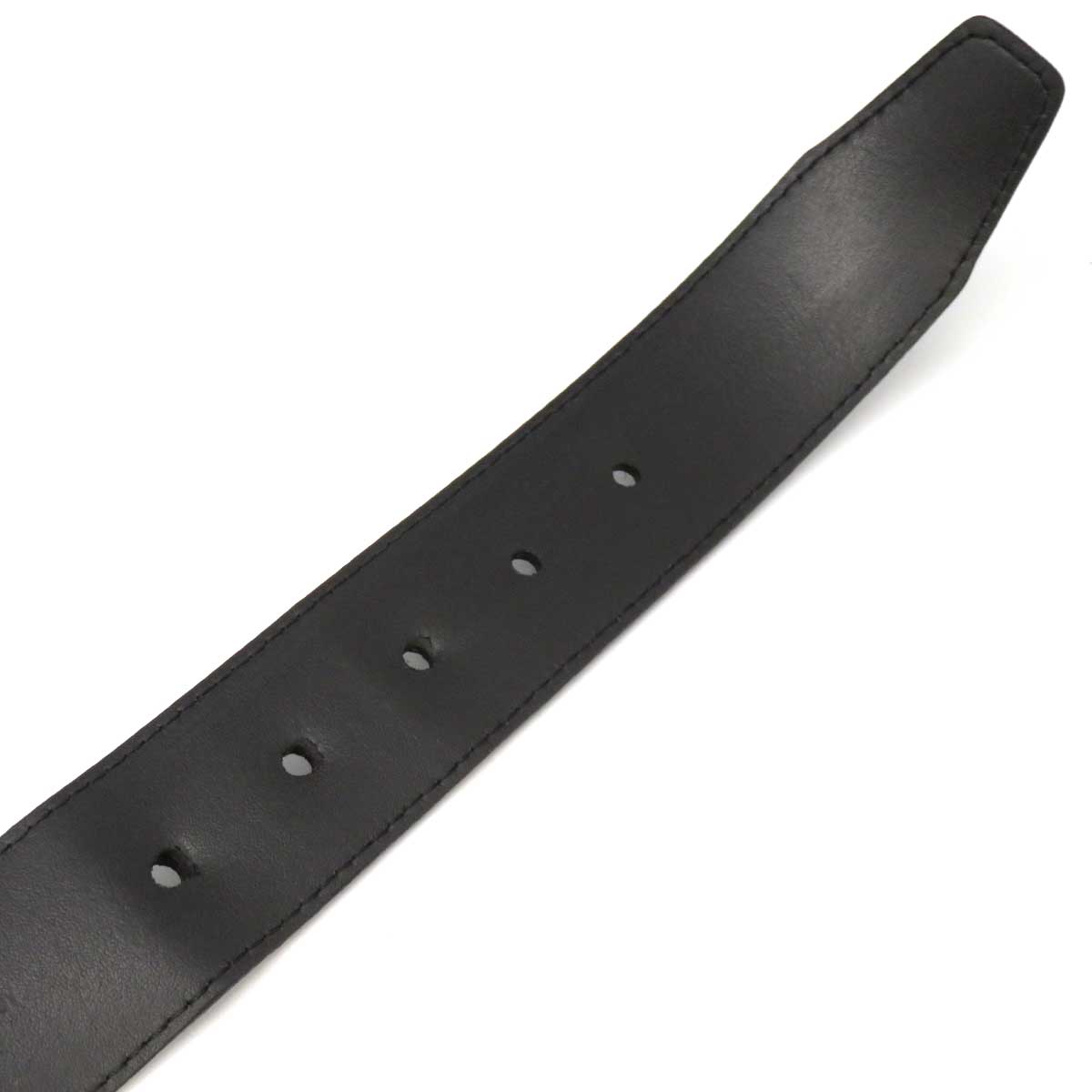 Louis Vuitton Calf Belt Black M0000