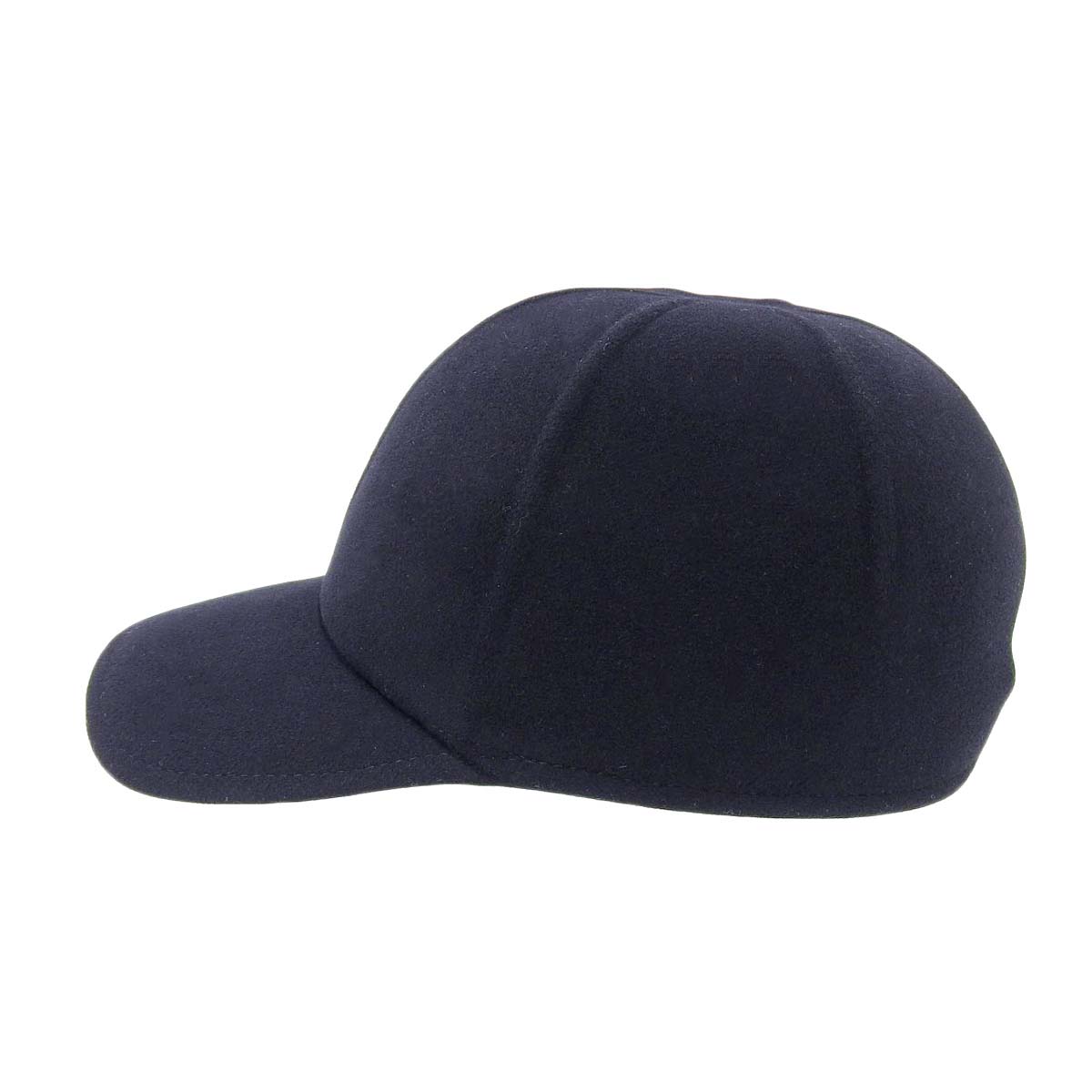 Prada Wool Triangle Logo Baseball Cap