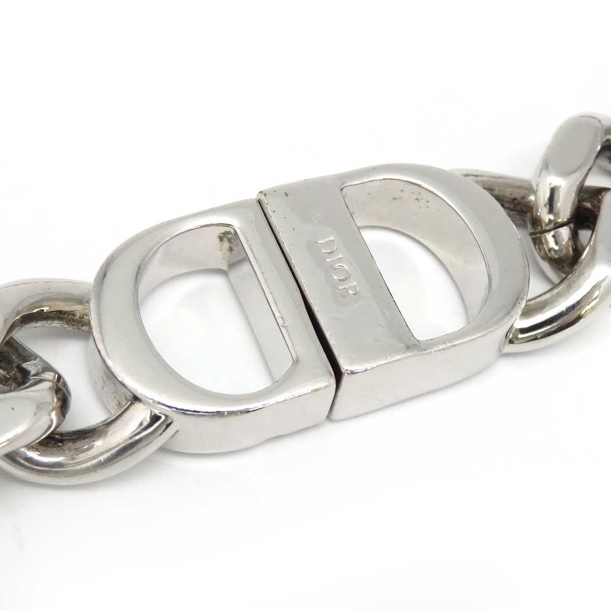 Dior Brass CD Icon Chain Necklace