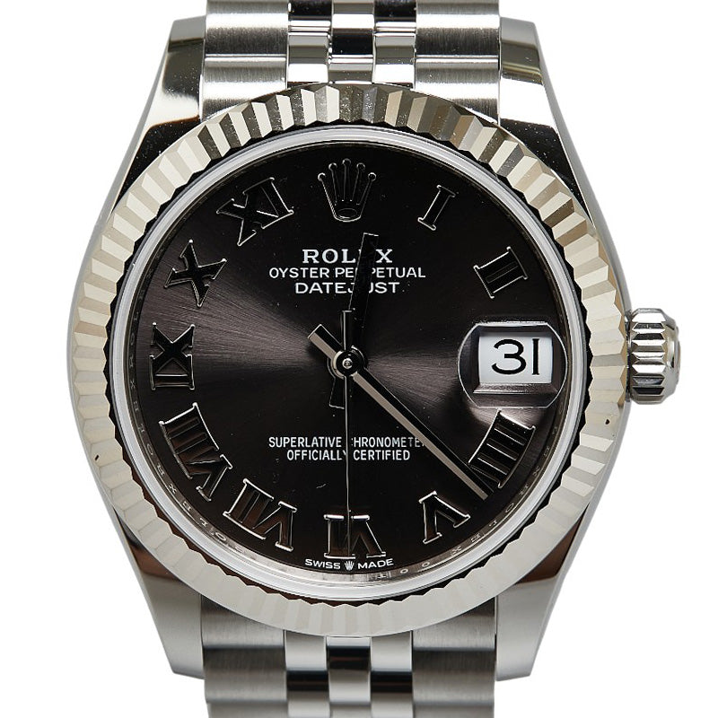 Rolex Datejust 31 Automatic Watch 278274 Dark Gray Dial in Excellent Condition