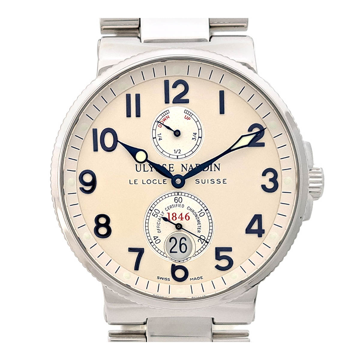 Ulysse Nardin 263-66 Stainless Steel Automatic Watch