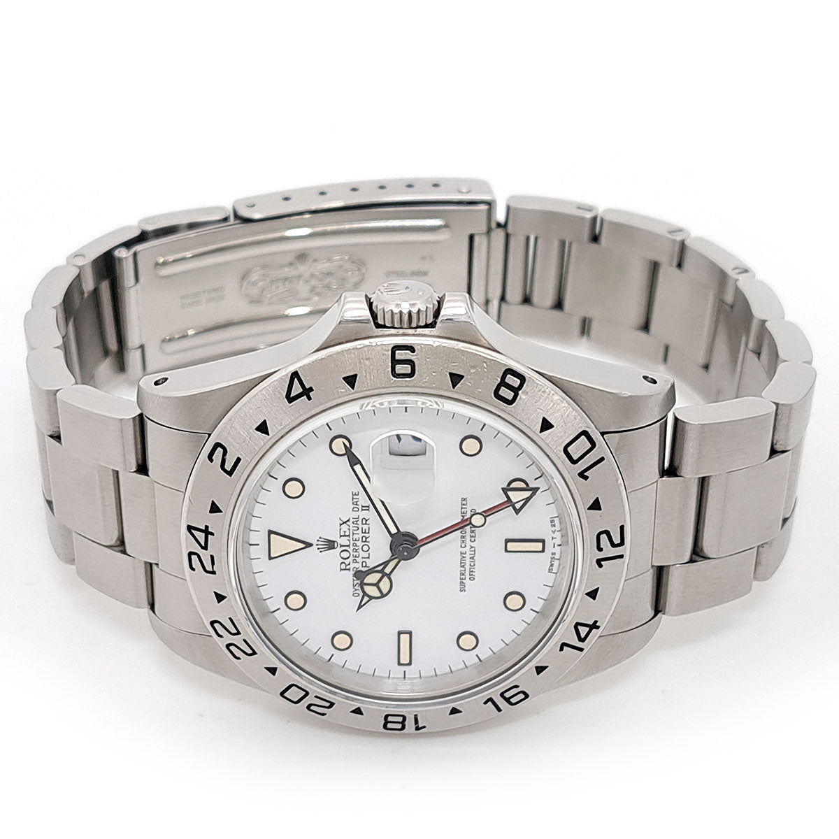 Rolex Explorer II 16570 Stainless Steel Watch