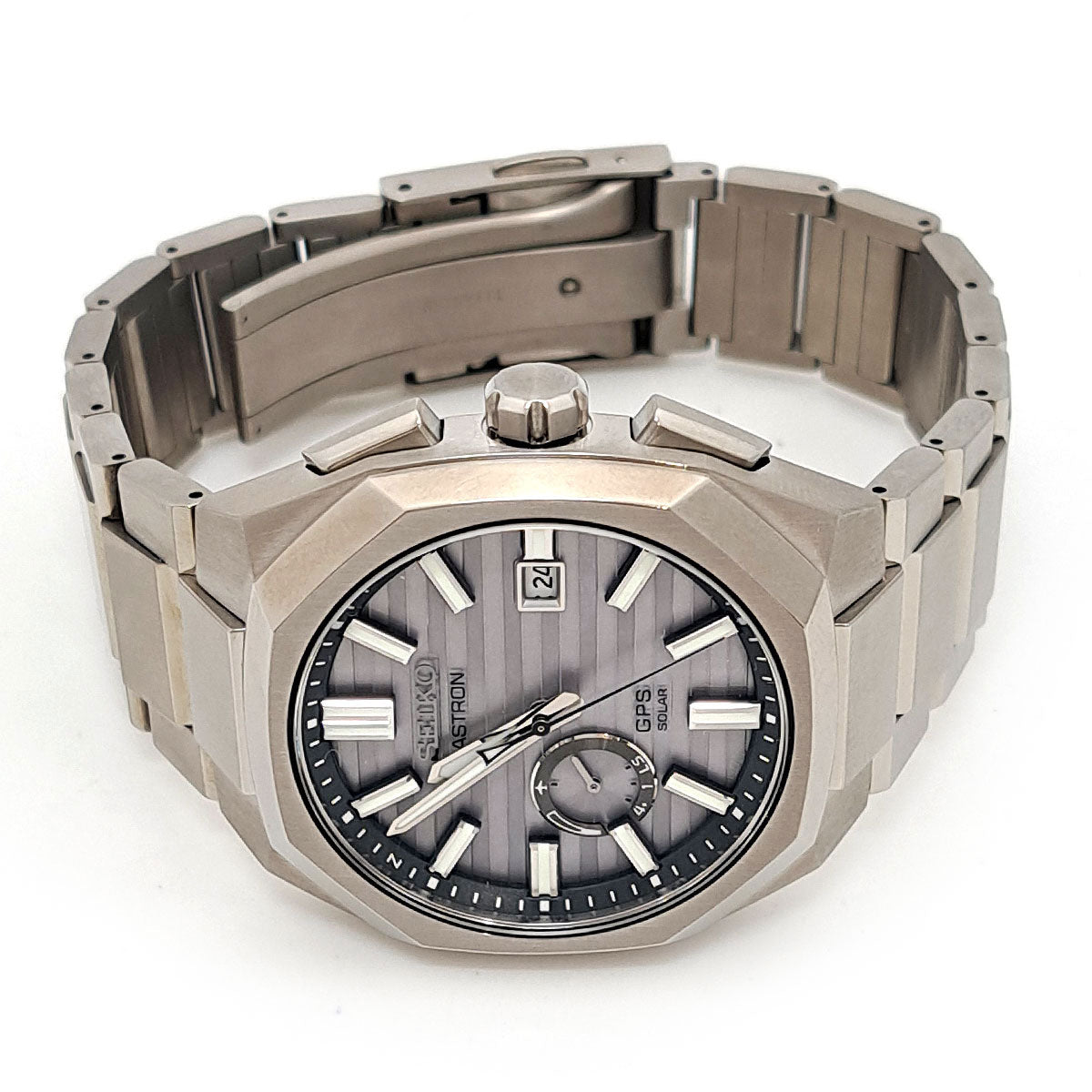 Seiko Titanium Solar Astron SBXD017 Watch