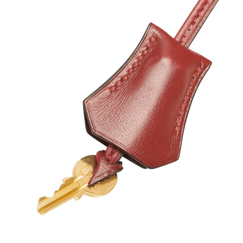 Hermes Bolide 31 Handbag Bordeaux Calfskin