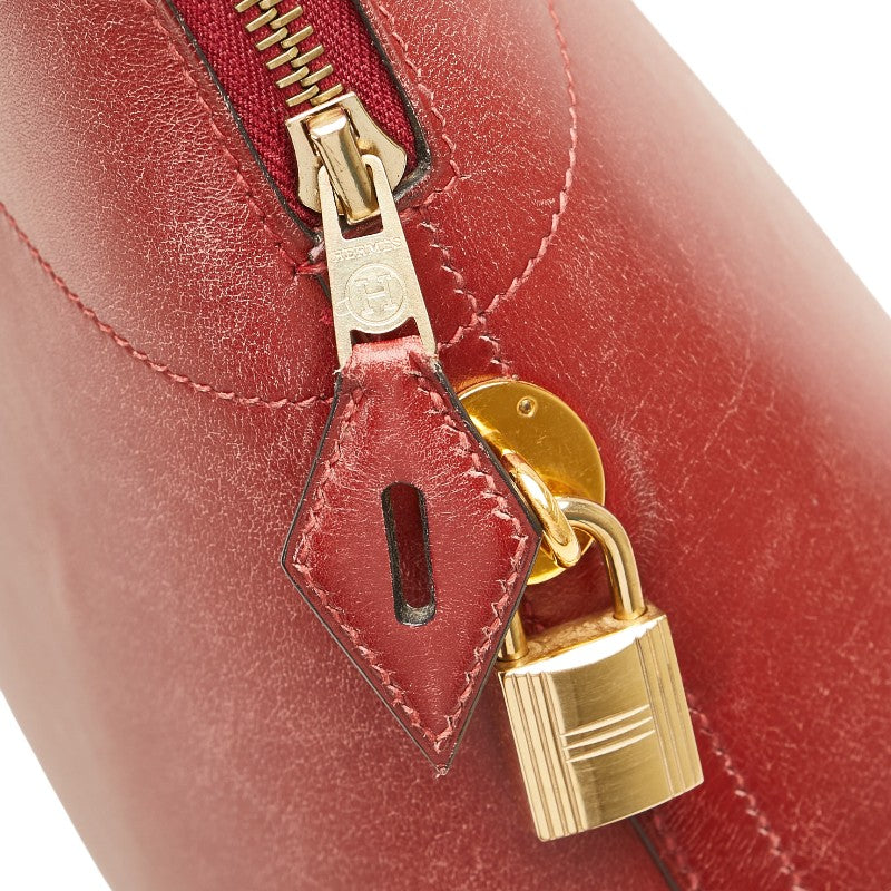 Hermes Bolide 31 Handbag Bordeaux Calfskin