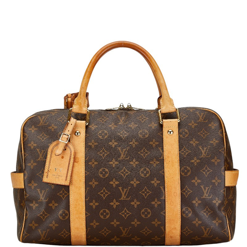 Louis Vuitton Monogram Carryall Boston Bag M40074 in Very Good Condition