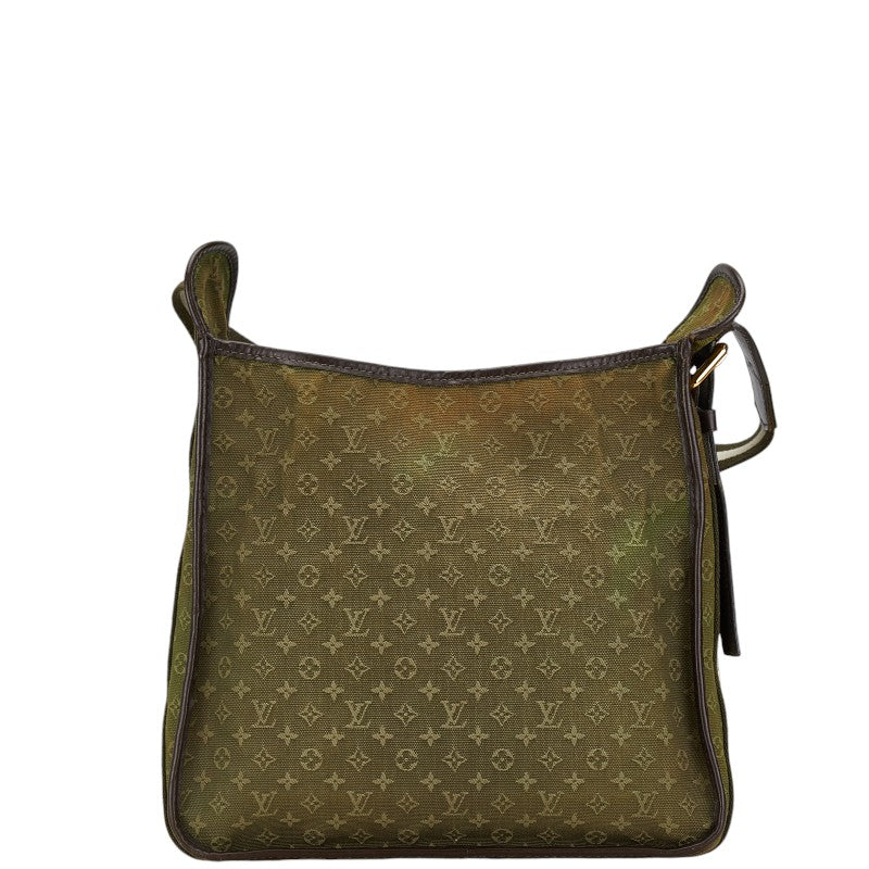 Louis Vuitton Monogram Canvas Leather Shoulder Bag M92322 in Very Good Condition