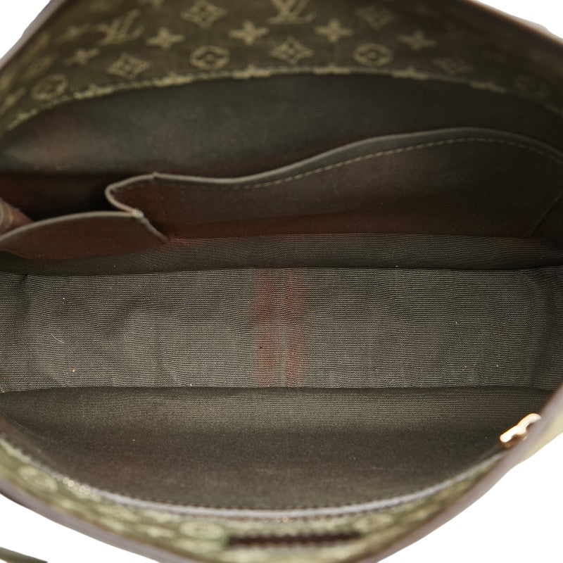 Louis Vuitton Monogram Canvas Leather Shoulder Bag M92322 in Very Good Condition