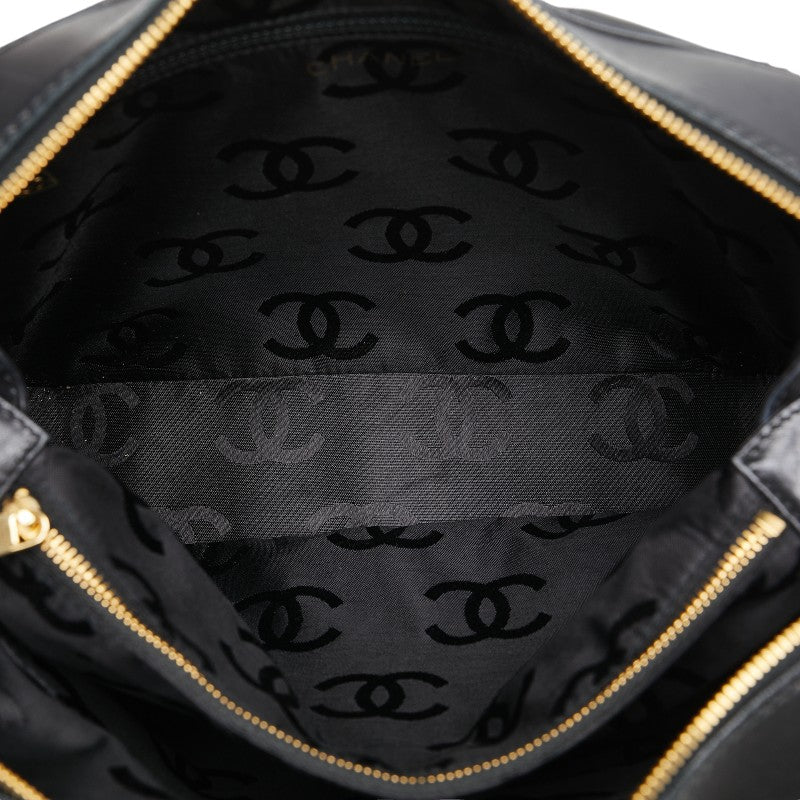 Chanel V-Stitch Lambskin Chain Shoulder Bag