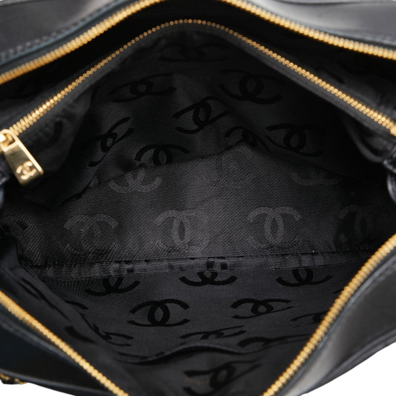 Chanel V-Stitch Lambskin Chain Shoulder Bag