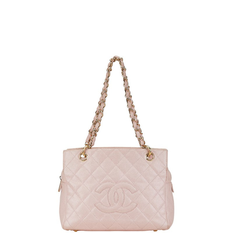 Chanel Caviar Matelasse Chain Tote Bag