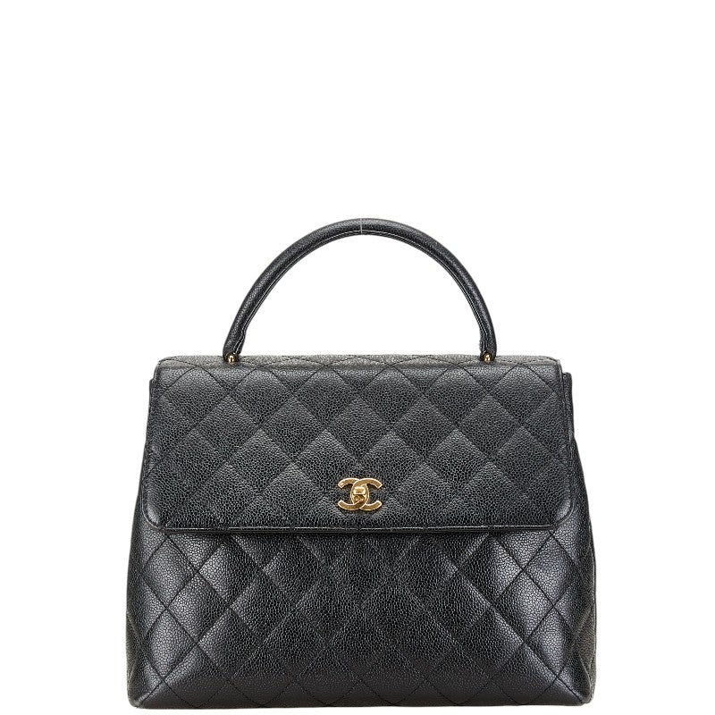 Chanel Caviar Matelasse Coco Mark Handbag