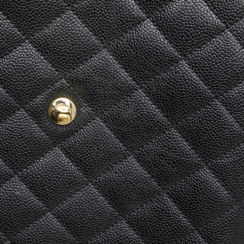 Chanel Caviar Matelasse Coco Mark Handbag