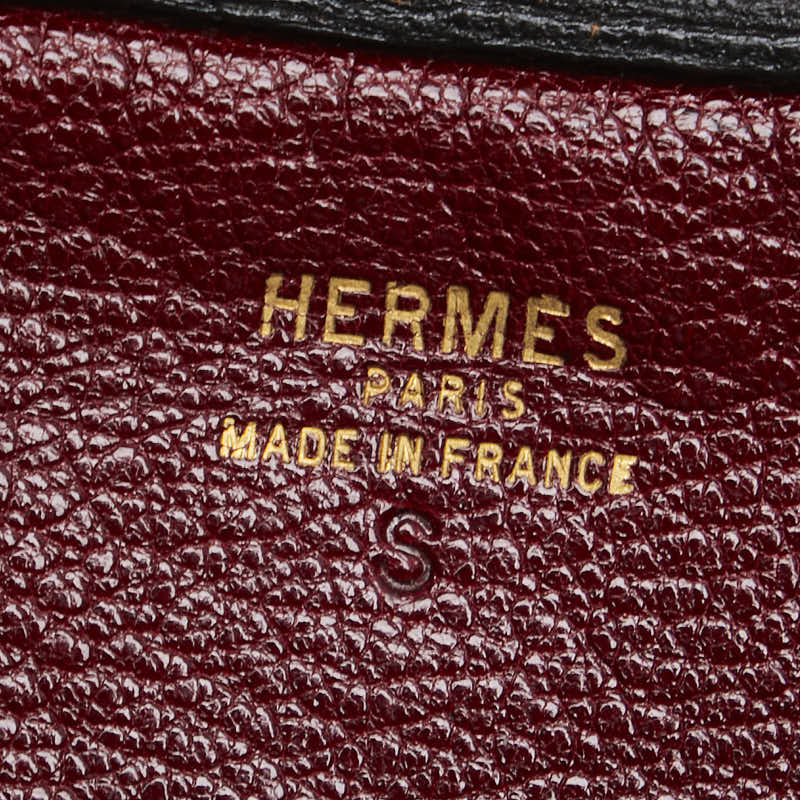 Hermes Chevre Jockey Shoulder Bag Red