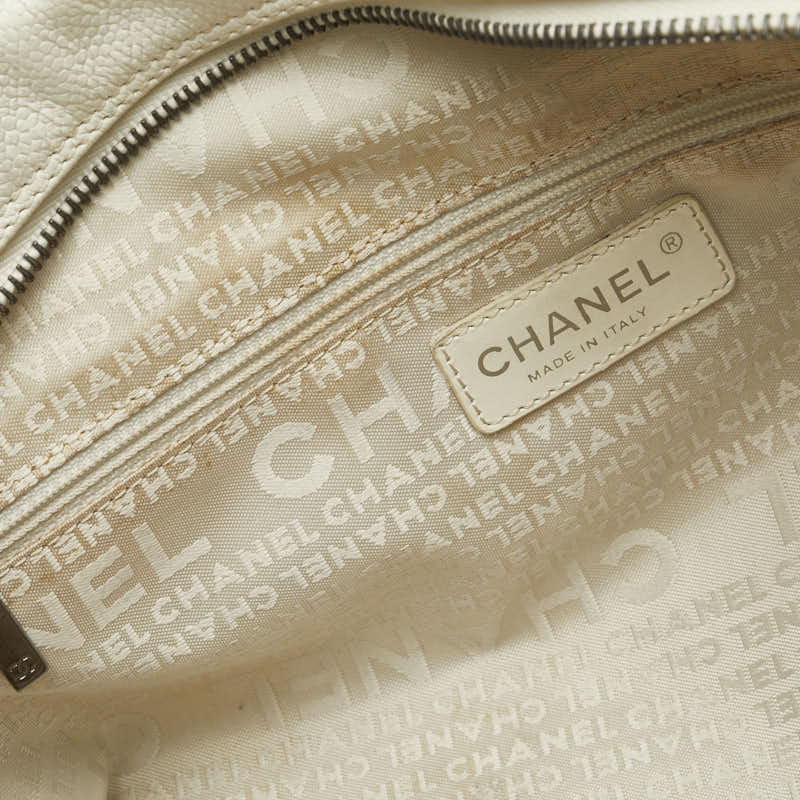 Chanel Leather Boston Travel Bag