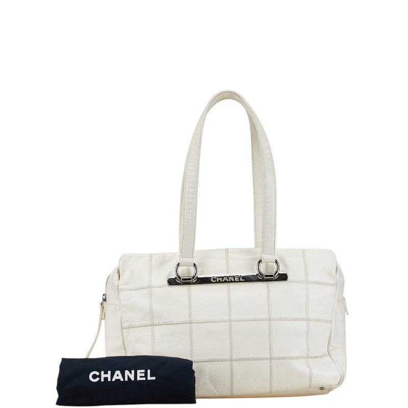 Chanel Leather Boston Travel Bag