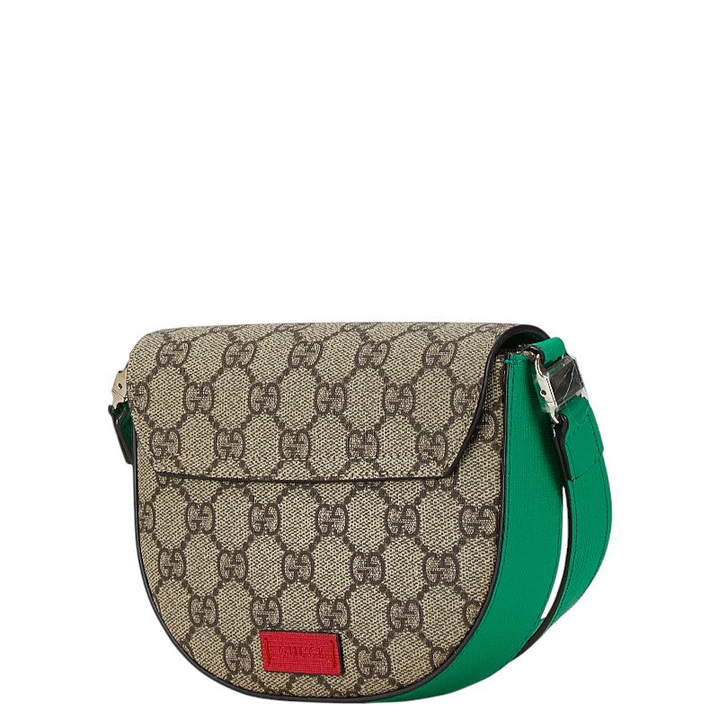 Gucci GG Supreme Animal Shoulder Bag PVC Leather