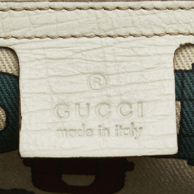 Gucci GG Canvas Sherry Line Tote Bag 137396