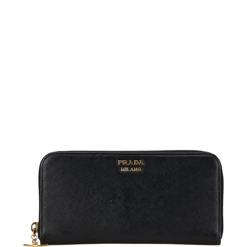 Prada Leather Zip-Around Wallet 1ML506