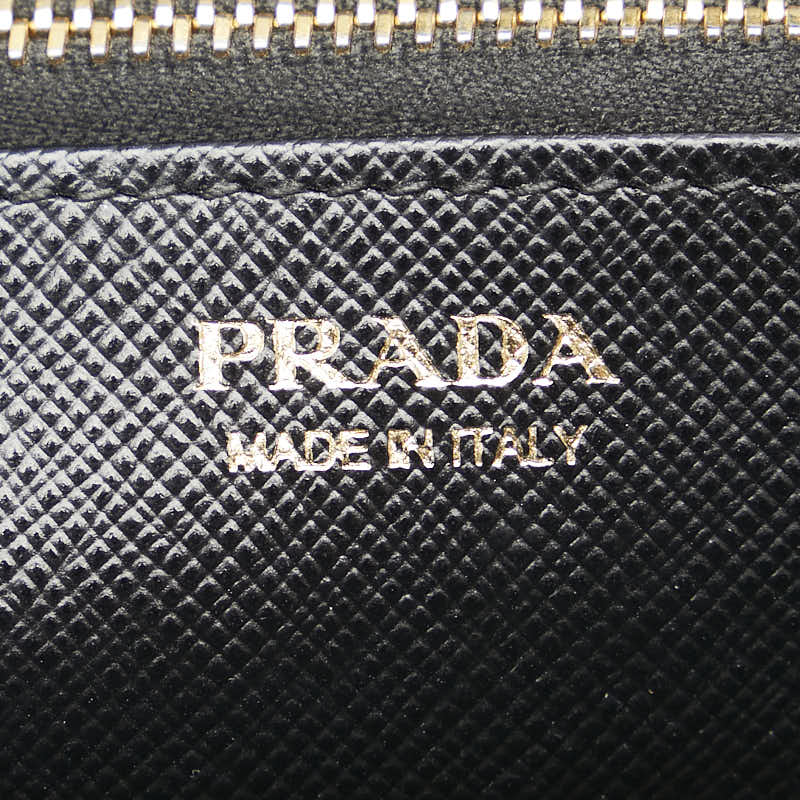 Prada Leather Zip-Around Wallet 1ML506