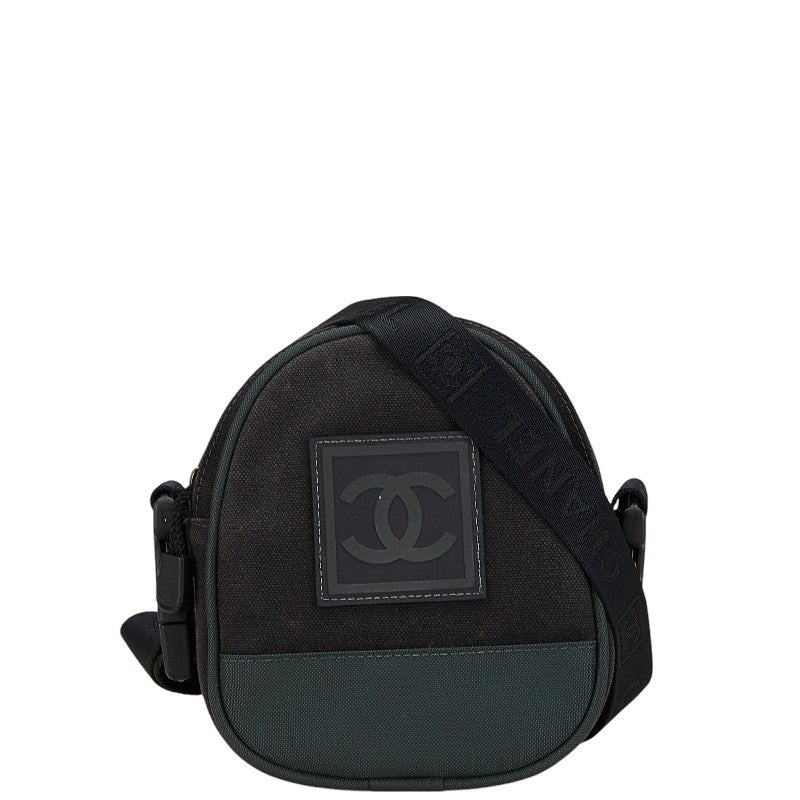 Chanel Canvas Sport Line Coco Mark Shoulder Bag