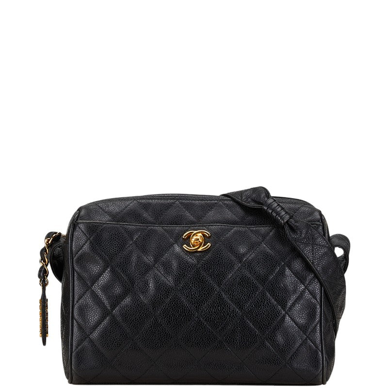 Chanel Caviar Skin Matelasse Shoulder Bag