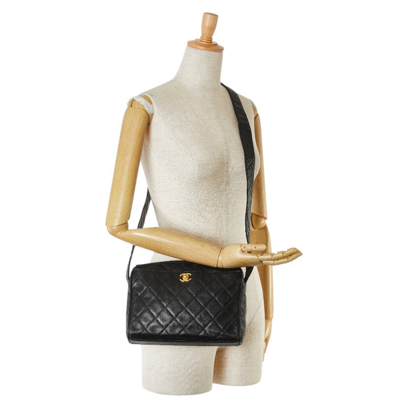 Chanel Caviar Skin Matelasse Shoulder Bag