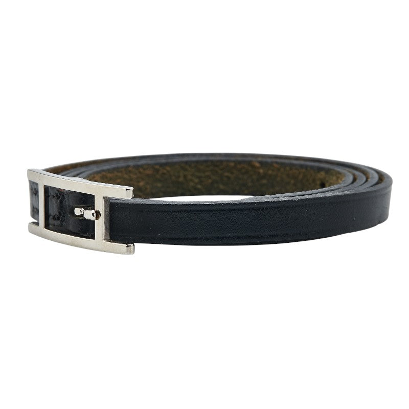 Hermes Leather Api3 Long Bracelet